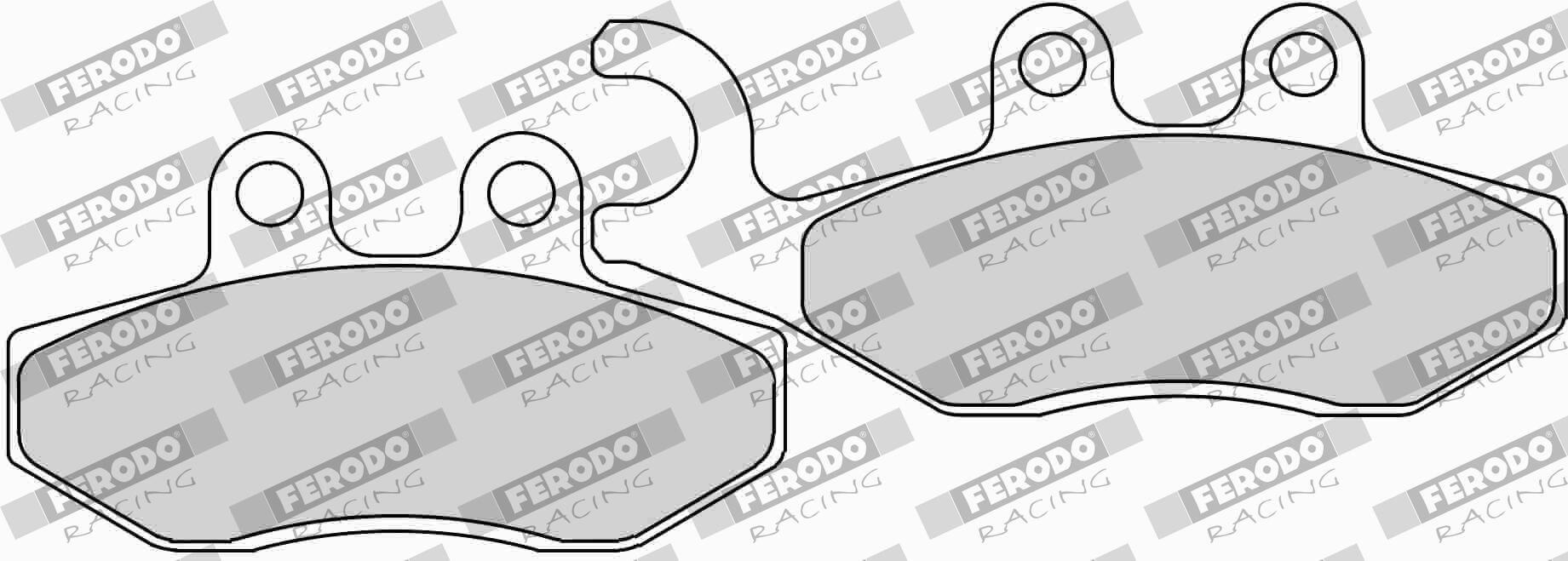 FDB2142EF Ferodo Передні гальмівні колодки